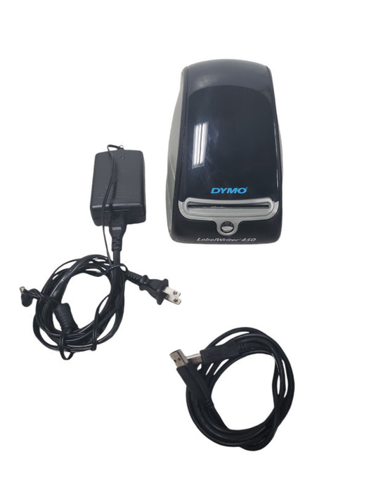 Dymo Label Writer 450 1750110 Thermal Label Printer w/ Adapter and USB