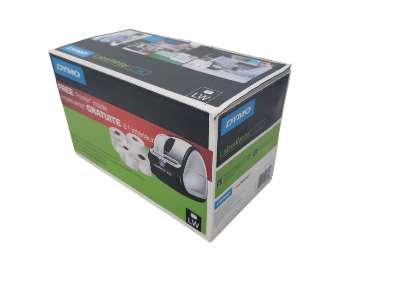 Dymo Label Writer 450 1750110 Thermal Label Printer w/ Adapter and USB