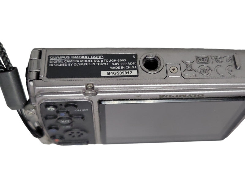 Olympus Digital Camera Tough 3005 Waterproof camera with Battery, READ _