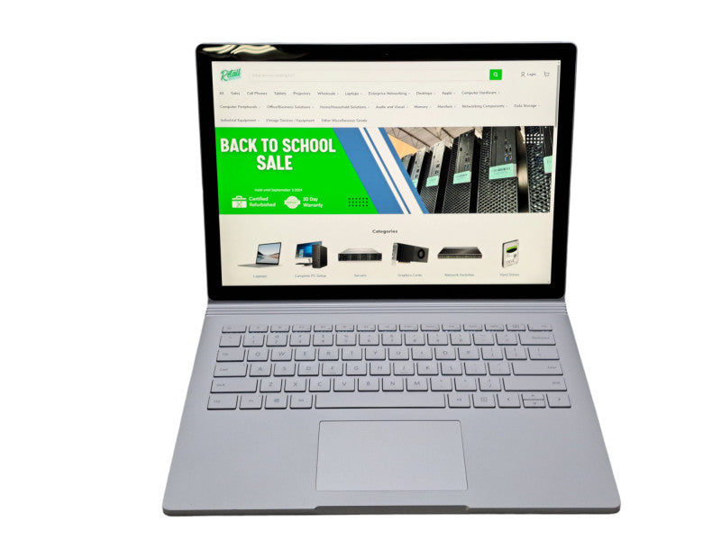 Microsoft Surface Book 2 Laptop 13.5" | i7-8650U, 16GB Ram, 1TB SSD, GTX 1050  Lap200