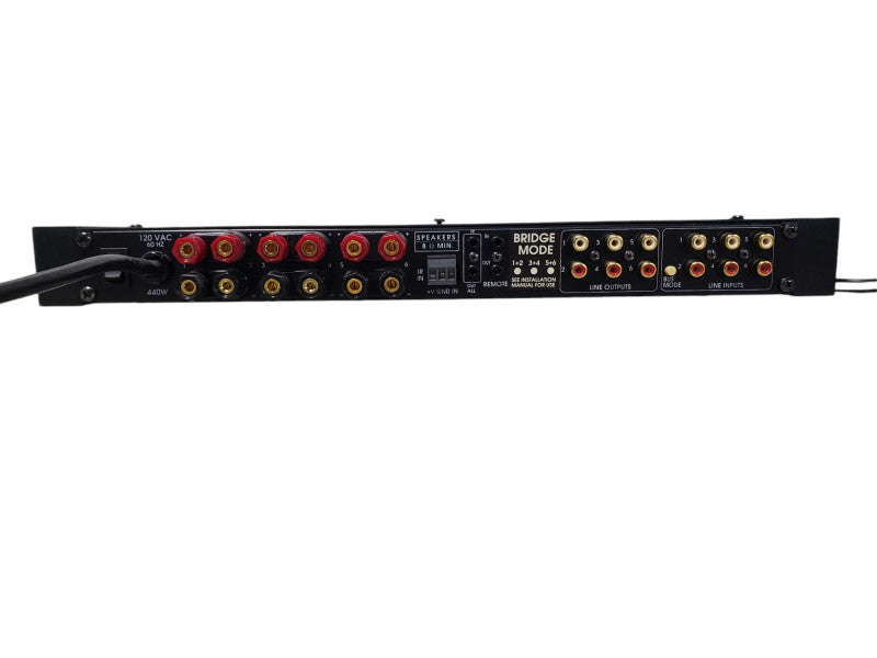 Elan Z Series Z660/Z661 Amplifier 6 Channel 3 Zone Power Amp