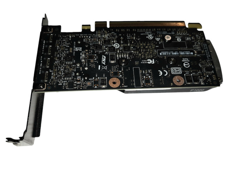 NVIDIA Quadro P1000, 4GB, GDDR5, High Profile, 4x Mini-DP, Graphic Cards Q