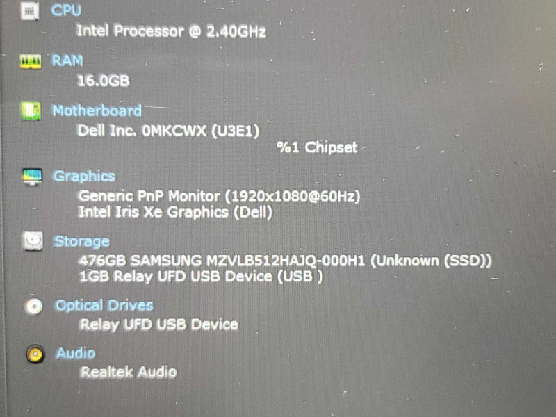 Dell Latitude 3420| i5-1135G7| 16GB DDR4| 512GB SSD  β Lap200