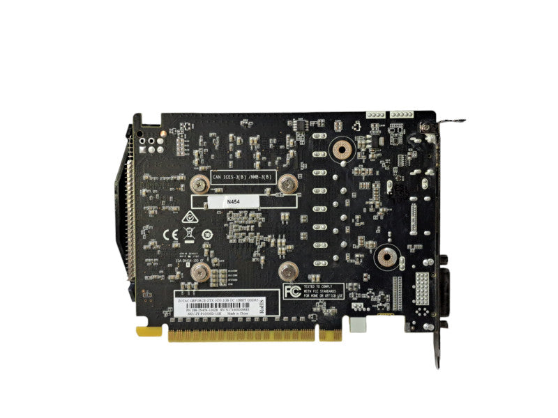 Zotac GeForce GTX 1050 OC Edition | 2GB GDDR5 Graphics Card | DP, HDMI, DVI