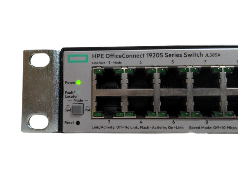 HPE OfficeConnect 1920s JL385A | 24 Port Gigabit PoE+ Network Switch