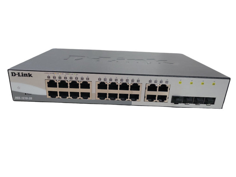 D-LINK - 20-Port Gigabit Smart Managed Switch 4 RJ45 4 SFP !