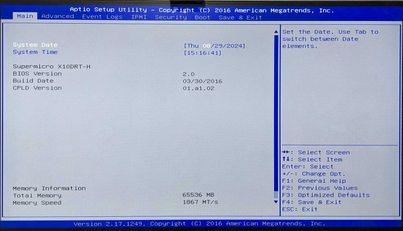 Rubrik R348 4x X10DRT-H Nodes, Xeon E5-2630 v3 2.40GHz, 64GB DDR4 Per Node