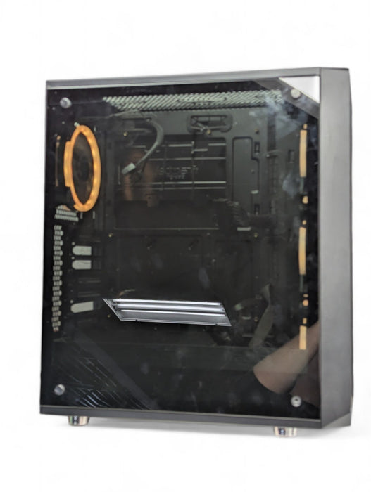 Fractal Design Meshify Tempered Glass Case with 600W Power Supply & RGB fans  -