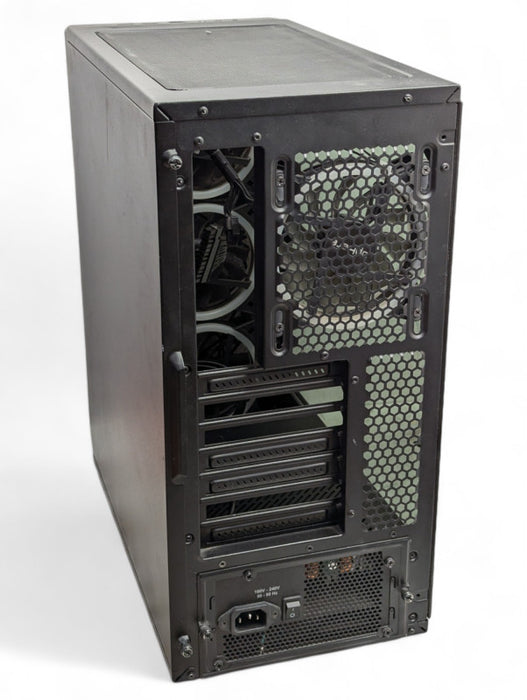 Fractal Design Meshify Tempered Glass Case with 600W Power Supply & RGB fans  -