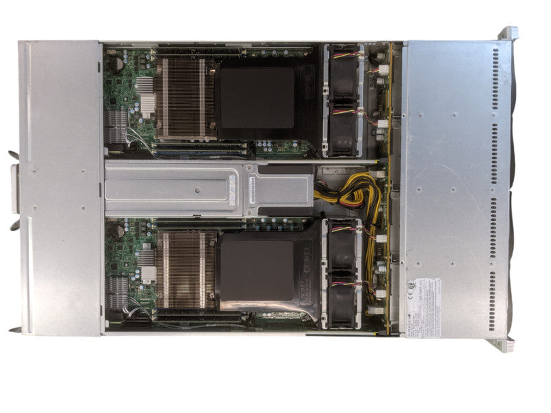 SuperMicro X9DRT | 4x Blade Servers | 8x E5-2630L v2 | 512GB DDR3 | No HDD  Q