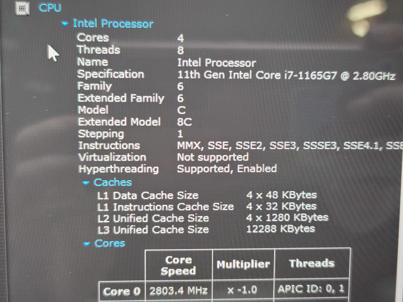 Lenovo ThinkPad T14 Gen 2| i7-1165G7| 16GB DDR4| 512GB M.2 READ β Lap200