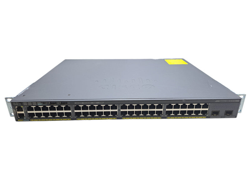 Cisco WS-C2960X-48LPD-L V06| 48-Port Gigabit PoE+ 370W Switch | 2x 10G SFP+