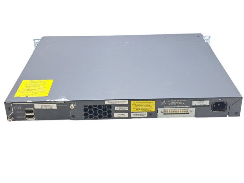 Cisco WS-C2960X-48LPD-L V06| 48-Port Gigabit PoE+ 370W Switch | 2x 10G SFP+