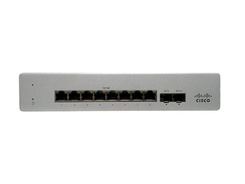 Cisco Meraki MS120-8FP 8-Port PoE Ethernet Switch, Unclaimed