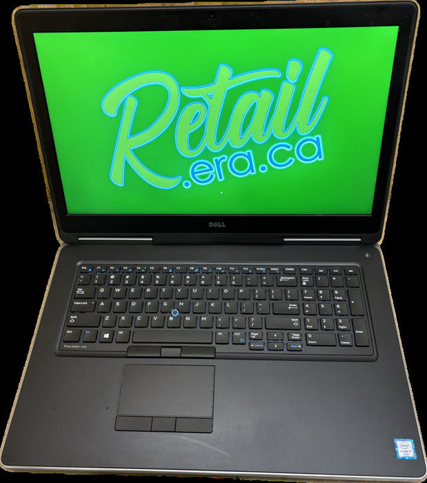 Dell Precision 7720 i7-6820HQ@2.7GHz QUADRO P3000 6GB GPU 32GB RAM 512GB SSD  Lap200