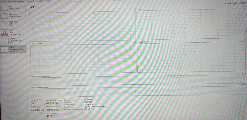 Dell Precision 7720 i7-6820HQ@2.7GHz QUADRO P3000 6GB GPU 32GB RAM 512GB SSD  Lap200
