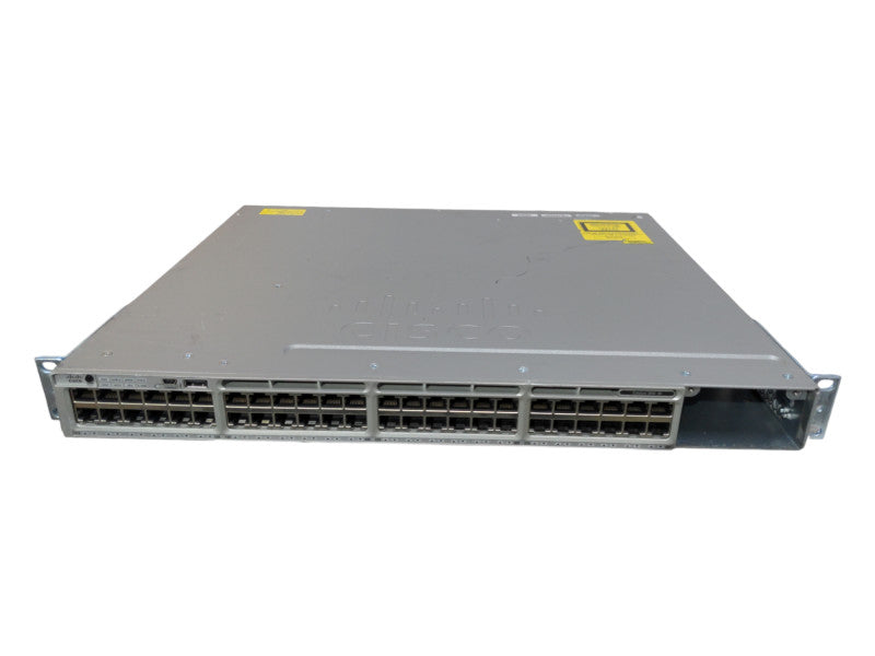 Cisco WS-C3850-48T-S 48-port Gigabit Layer 3 Network Switch, No Stack, 2x PSU