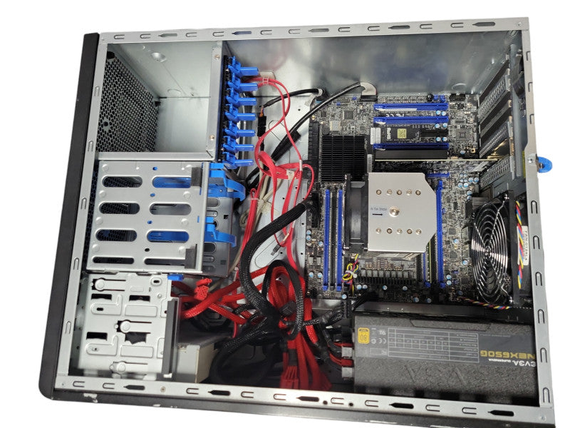 SuperMicro X10SRA, Xeon E5-2620v4 2.1GHz, 16GB RAM, 650W PSU _