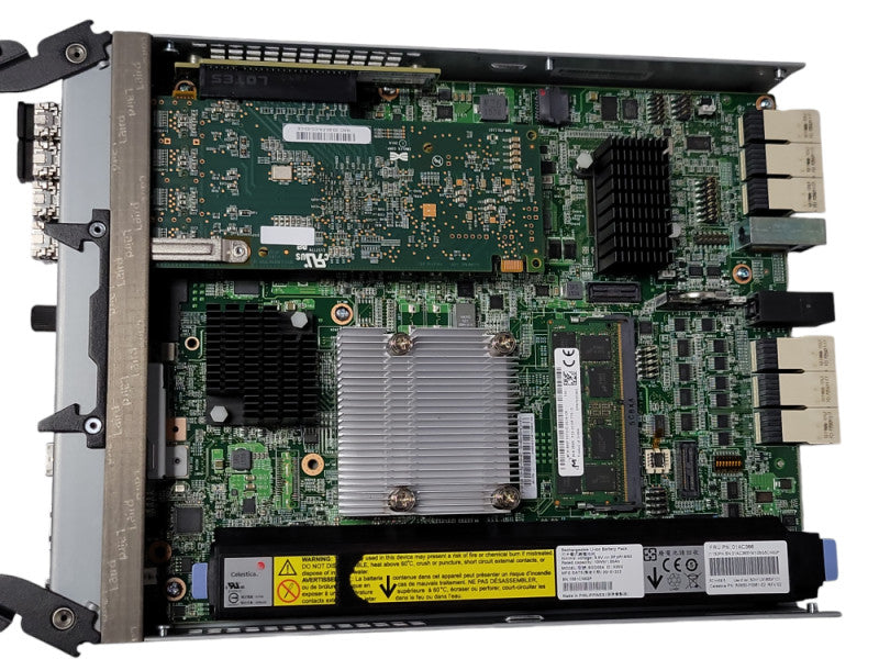IBM Storwize V5000 Controller Module 12Gbps SAS 4-Port SFP+ 01AC370 w/ 01EJ18 _