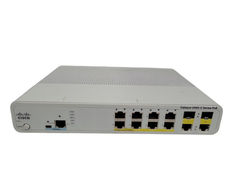 Cisco WS-C2960C-8PC-L v03 | 8-Port PoE 10/100 Silent Switch %