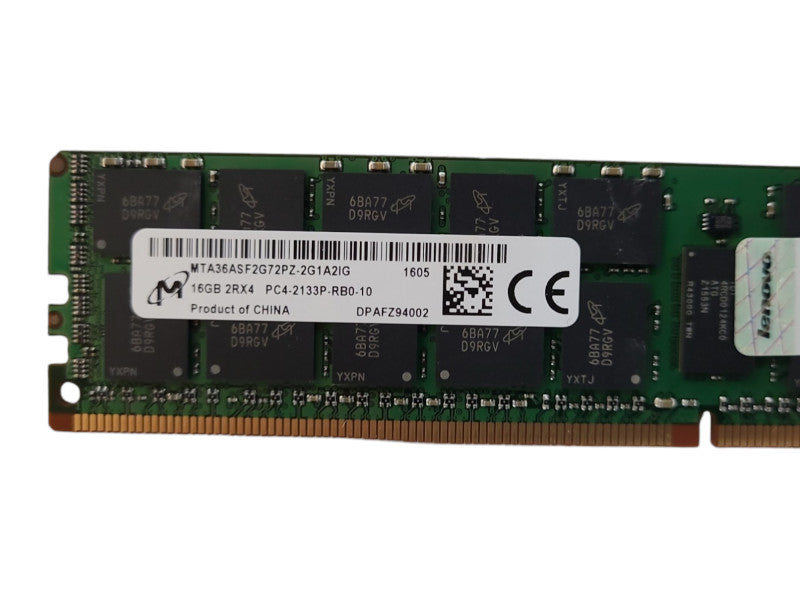 Micron 16GB 2RX4 PC4-2133P-RB0-10 Server Ram Q