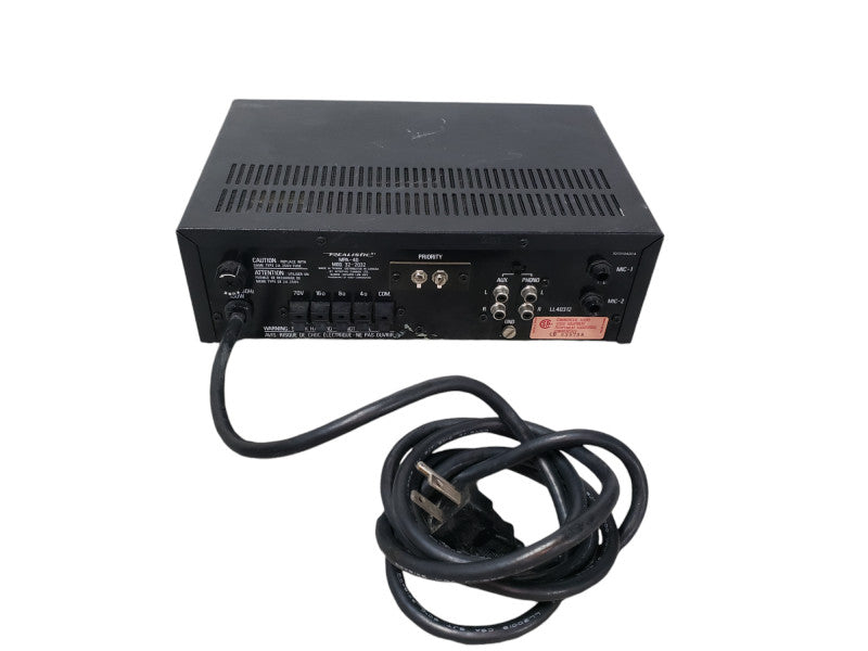 Realistic MPA-40 Model No. 32-2032A 35 Watt Public Address Amplifier
