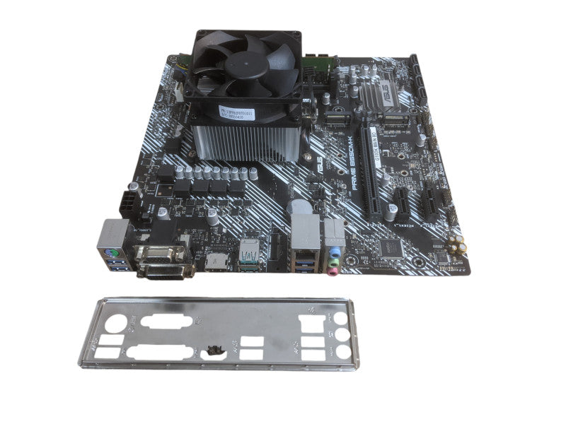 AMD Ryzen 5 4600G  | ASUS Prime B550M-K | 8GB DDR4 | 2x M.2 | I/O Shield