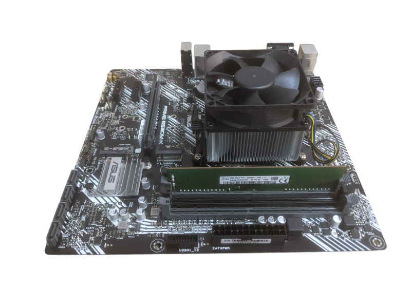 AMD Ryzen 5 4600G  | ASUS Prime B550M-K | 8GB DDR4 | 2x M.2 | I/O Shield