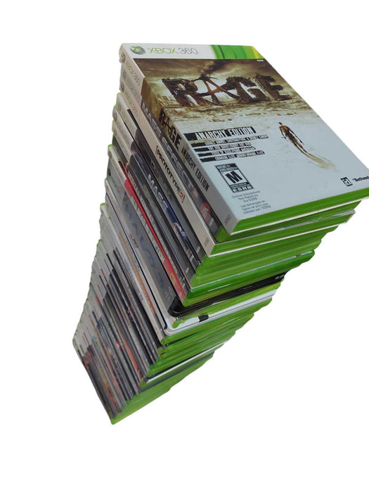 Bundle of 43 Misc Microsoft Xbox 360 VideoGames(in cases and have manuals) =