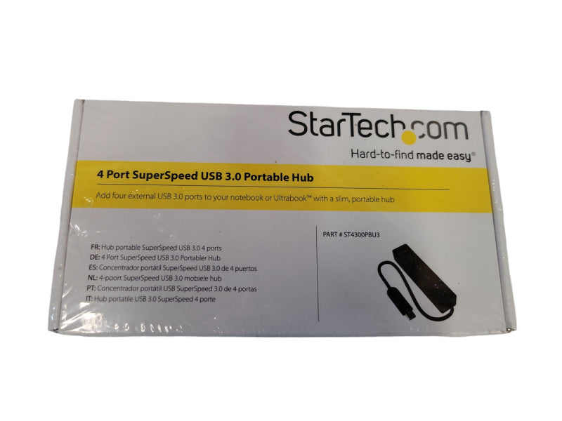StarTech 4-Port SuperSpeed USB 3.0 Hub %