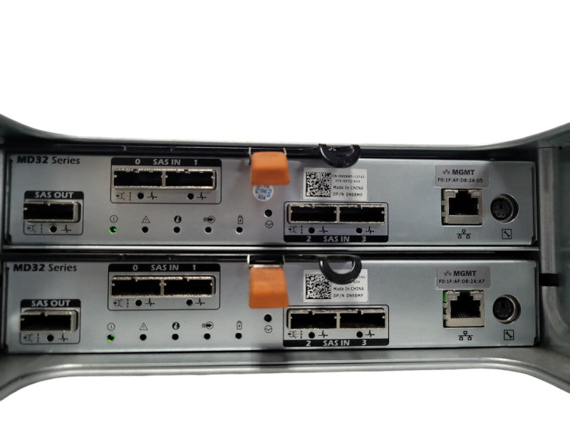 Dell PowerVault MD3200 12 Bay 3.5" Storage Array with 2x MD32 Series 0N98MP _