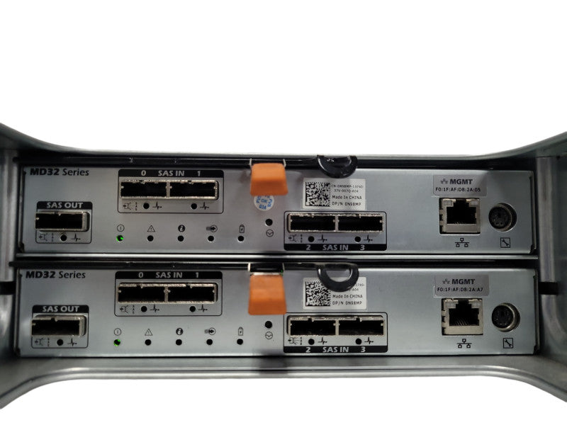 Dell PowerVault MD3200 12 Bay 3.5" Storage Array with 2x MD32 Series 0N98MP _