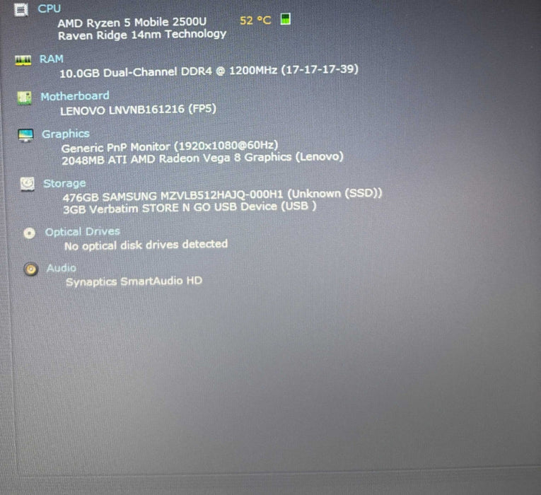 Lenovo V330-14ARR 81B1 AMD Ryzen 5-2500U Radeon Vega8 2GB GPU 12GB RAM 512SSD  BudLap