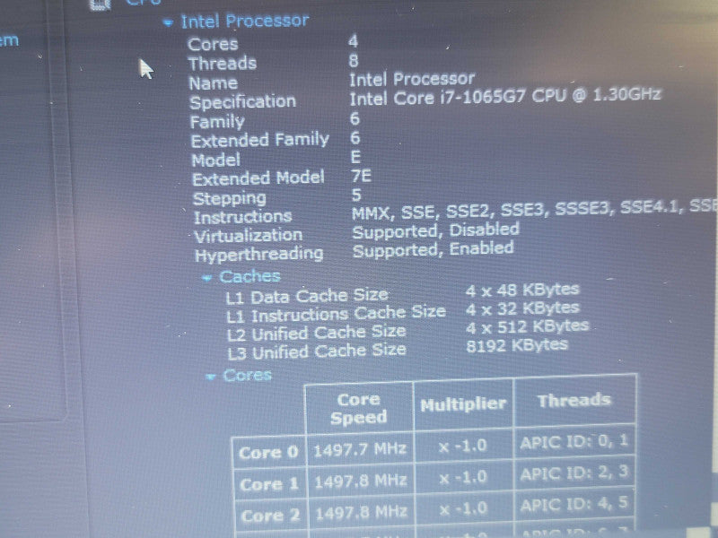 Lenovo IdeaPad S340-15IIL| i7-1065G7| 8GB DDR4| 512GB SSD β Lap200