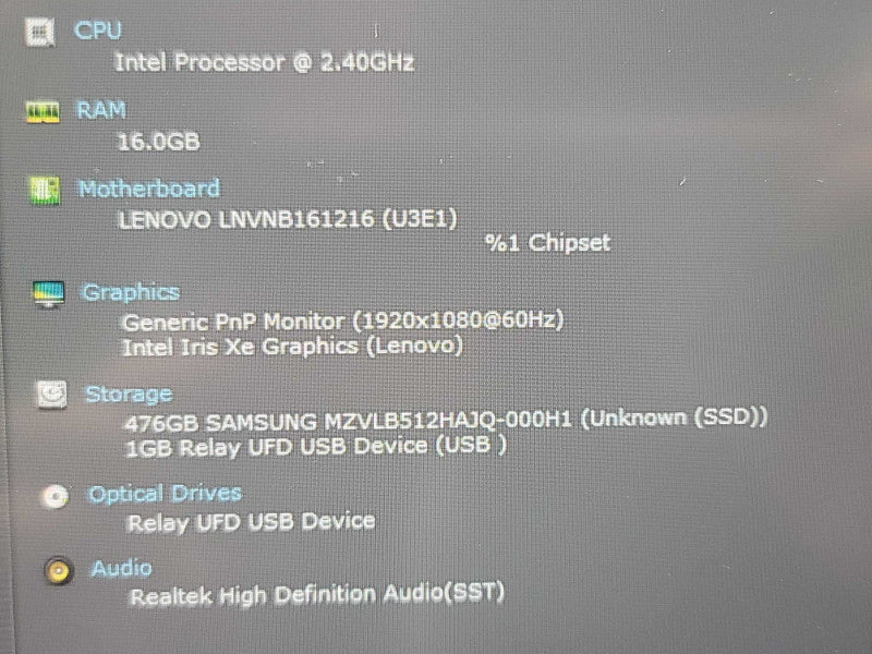 Lenovo ThinkBook 15 G2 ITL|  i5-1135G7| 16GB DDR4| 512GB SSD  β Lap200