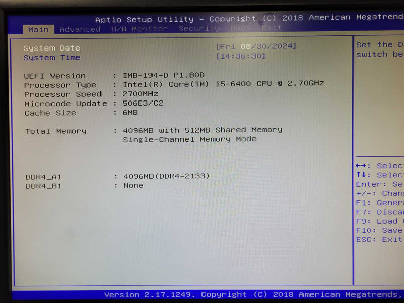 Custom 1U-VM-SERV i5-6400 2.7GHz, 4GB RAM, 1.9TB SSD, NO OS _