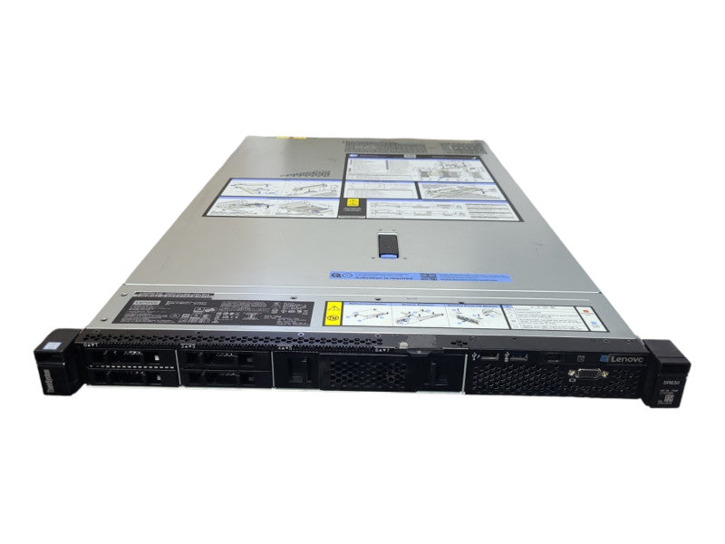 Lenovo ThinkSystem SR630 1U 8x2.5", Xeon Gold 6126 2.60GHz, 64GB DDR4, 930-8i