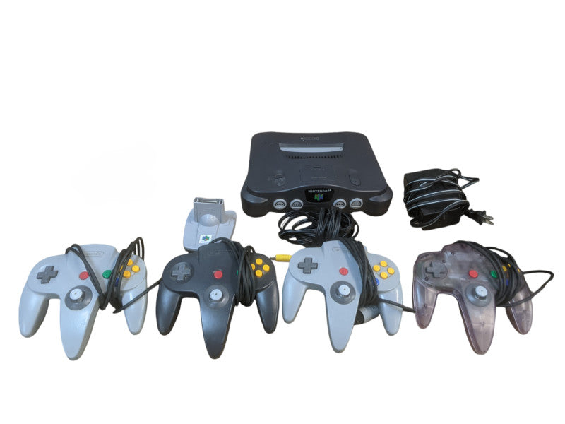 Nintendo 64 Gaming Console | 4x Controllers | No Games Included | *READ*