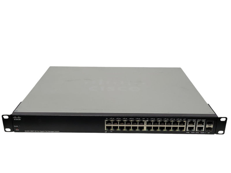 Cisco SG300-28MP-K9 SG300 28 port GIG POE Managed switch Q_