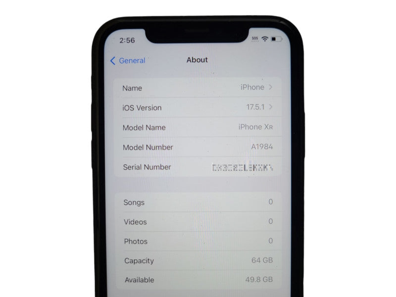 Apple iPhone XR 64GB (A1984), Unlocked