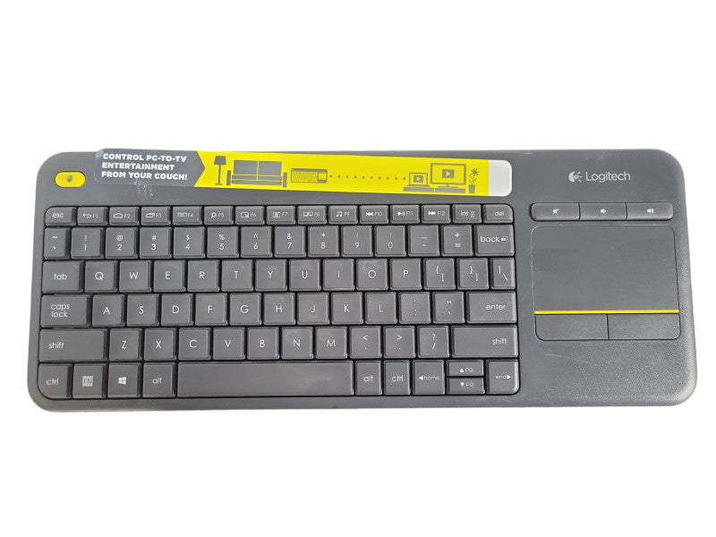 Logitech K400 Plus keyboard RF Wireless - Black !