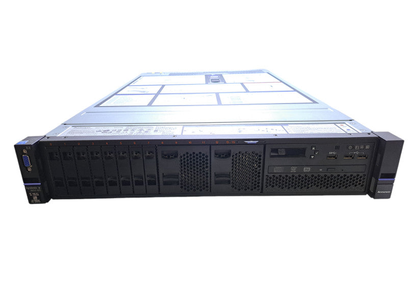 Lenovo X3650 M5 2U 8x 2.5"| 2x Xeon E5-2650 v3 @ 2.3GHz 12C, 32GB DDR4, M5210
