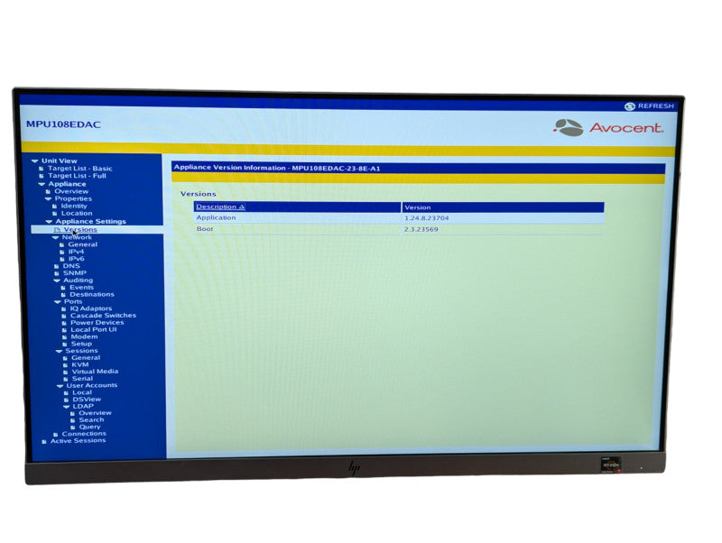 Advocent MergePoint Unity 108e MPU108EDAC IP KVM Please READ  -