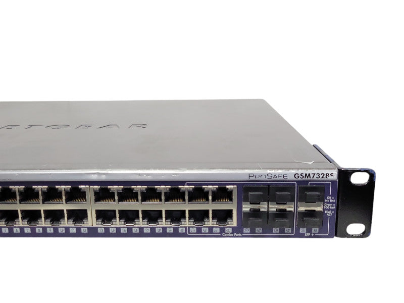 Netgear ProSafe GSM7328S v2 24-PORT Gigabit Managed Stackable L3 Switch _