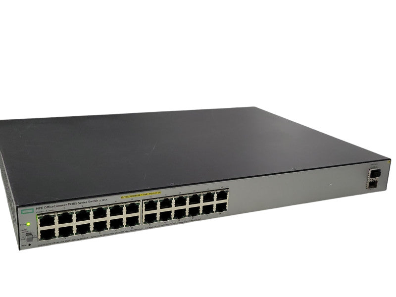 HPE OfficeConnect 1920s JL385A 24 Port Gigabit PoE+ Network Switch _