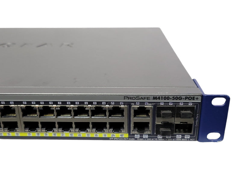 Netgear ProSafe M4100-50G-PoE+ GSM7248P 48-PORT Gigabit Managed L2 Switch _