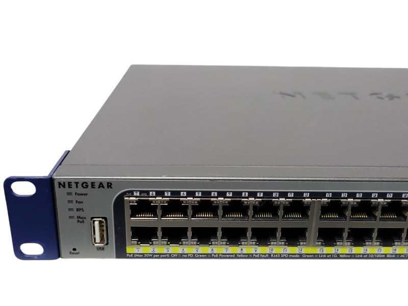 Netgear ProSafe M4100-50G-PoE+ GSM7248P 48-PORT Gigabit Managed L2 Switch _