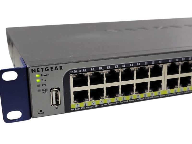 Netgear ProSafe M4100-50G-PoE+ GSM7248P 48-PORT Gigabit Managed L2 Switch _