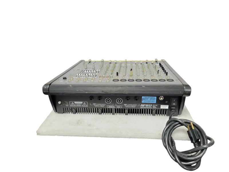 Yorkville AP 812 800 Watt 12 Channel Powered Mixer, READ _
