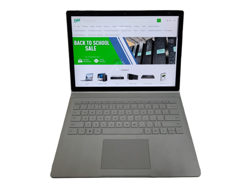 Microsoft Surface Book 2 Laptop 13.5", i7-8650U, 16GB Ram, 512GB SSD, GTX 1050  Lap200